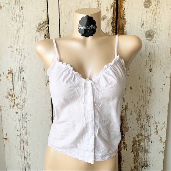 Victoria's Secret Tops - Victoria secret white tank top